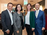 Martin Lachout, Dr. Renate Wimmer, Hotelmanagerin Jenny Krumme und Norbert Kettner, Geschäftsführer von Wien Tourismus Foto: ARCOTEL Hotels